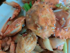 葱香白盖蟹-87号烧烤海鲜·大排档(金沙滩店)