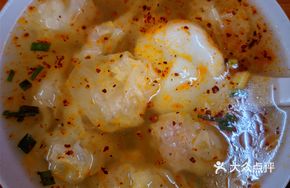 Small Dumplings with Boiled Egg