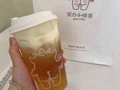 豆乳桃林乌龙-茶力的小怪兽(梅林卓悦汇店)