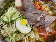 -吉林延边牛肉汤饭，大冷面