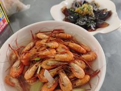阳澄湖清水虾-鼎鲜·蟹农渔水·阳澄湖大闸蟹·农家乐(美人腿店)
