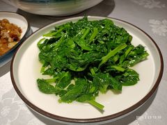 清炒豌豆尖-雲蜀龙阁·金牌水煮鱼(方庄店)