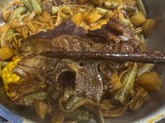 内蒙焖面-内蒙焖面大盆骨餐馆(山大路店)