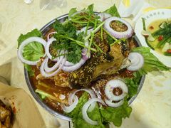 -尕有炕锅烤羊肉