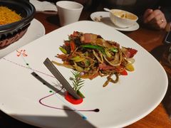 茶树菇炒肉-醉霖生态餐厅(交大店)