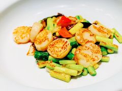 芦笋百合炒大元贝-子福慧(虹桥店)