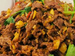 小炒黄牛肉-聚味瞿记·龙虾堂(渔人码头一店)