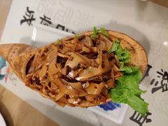 梅干菜炒笋尖-静莲斋素食(慈云寺店)