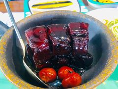 普洱鹌鹑蛋红烧肉-荷风细雨·中国茶宴(碧云店)