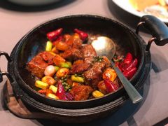 石锅花椒牛肉粒-新荣记(南京西路店)