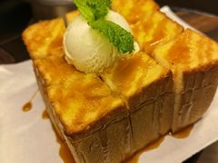 焦糖吐司冰淇淋-遇见杜尚西餐厅(万达金街店)