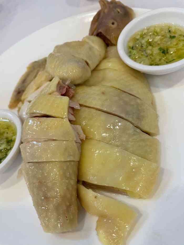文记壹心鸡(宝华路店)-"广州很多地方的白切鸡姜葱鸡都做的不错,而.