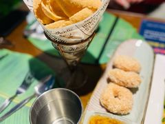 炸虾饼配泰国梅子酱-帕蓝·暹罗料理(大学路店)