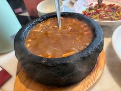 石锅油渣芋艿豆腐-径山十八道·风味民间菜(杭州总店)