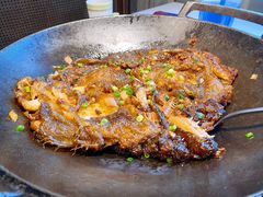 开海锅烧碟鱼头-开海·红岛海鲜虾水饺(石老人店)