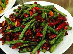 干煸四季豆-哈尔滨风味小吃东北菜(五角场店)