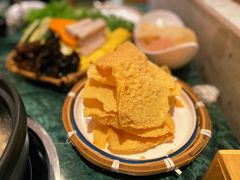 炸腐皮-初春四季·椰子鸡火锅(中关村店)
