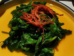 清炒鸡毛菜-屋里厢上海菜馆