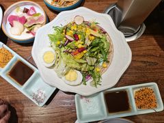 -明洞阿姨·韩式酱蟹烤肉·创意料理(三元桥店)