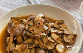 Mushroom Stir-fried Pork Kidney