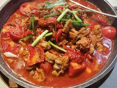 -贵州辣子鸡番茄鸡