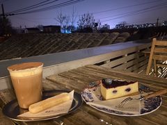 蓝莓芝士蛋糕-前叁門