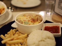 奶汁焗鸡肉-勺园西餐厅