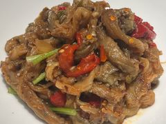 烧椒火烤茄子茄子-一坐一忘云南菜(卓悦中心)