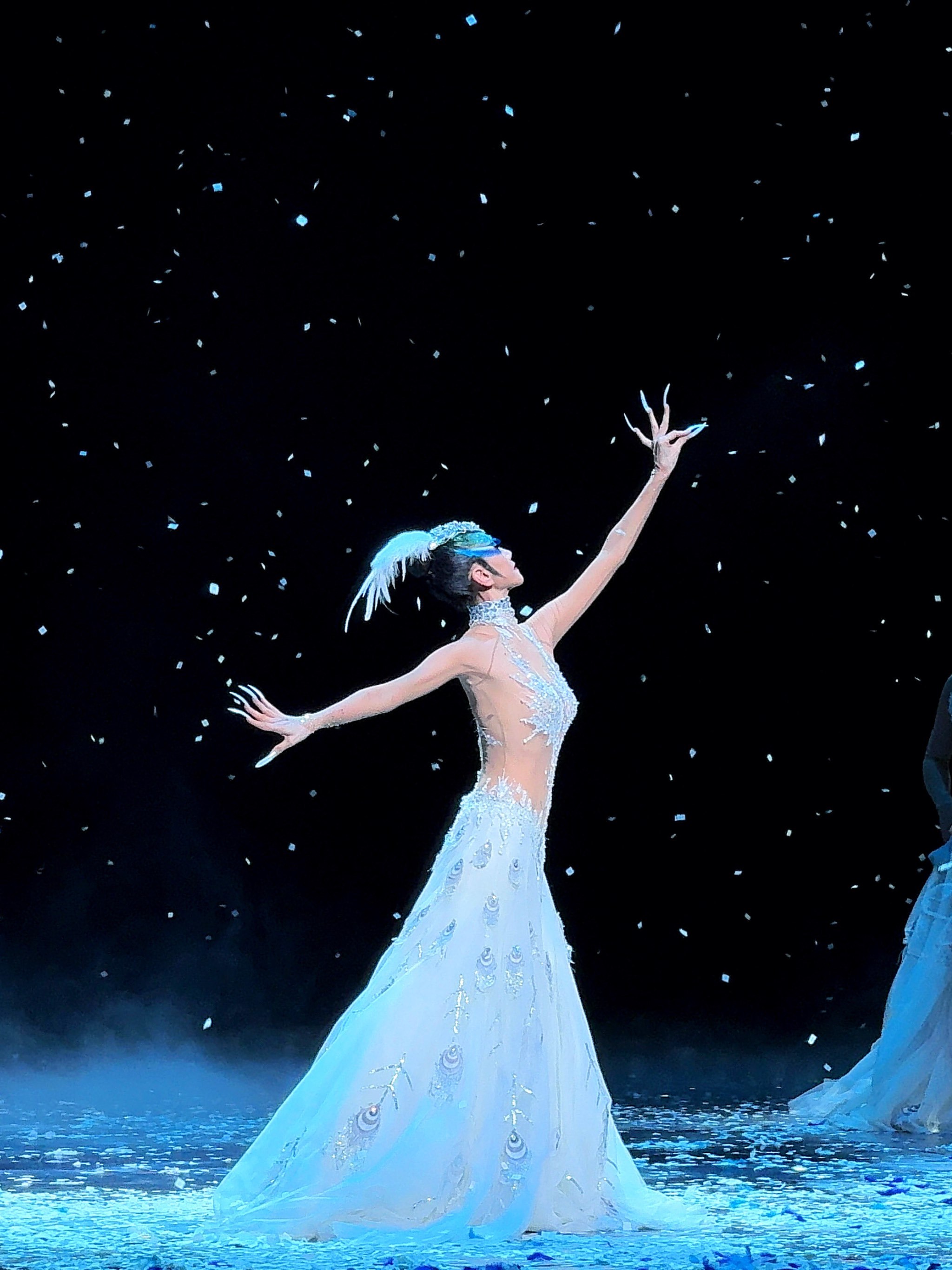 魔都看剧|是谁没来看杨丽萍亲自参演的《孔雀》