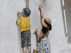 -槟城街头艺术街区