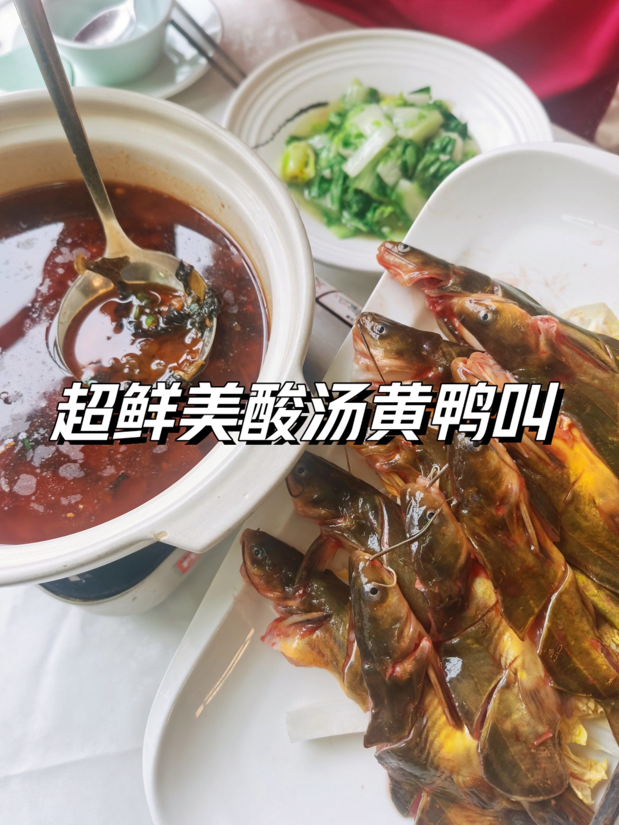 超鲜美酸汤黄鸭叫