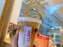 草莓拿铁-Cafe on warm(丹霞店)