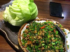 韭菜花干巴菌炒肉松-味道云南·云朵山歌(东方都会广场店)