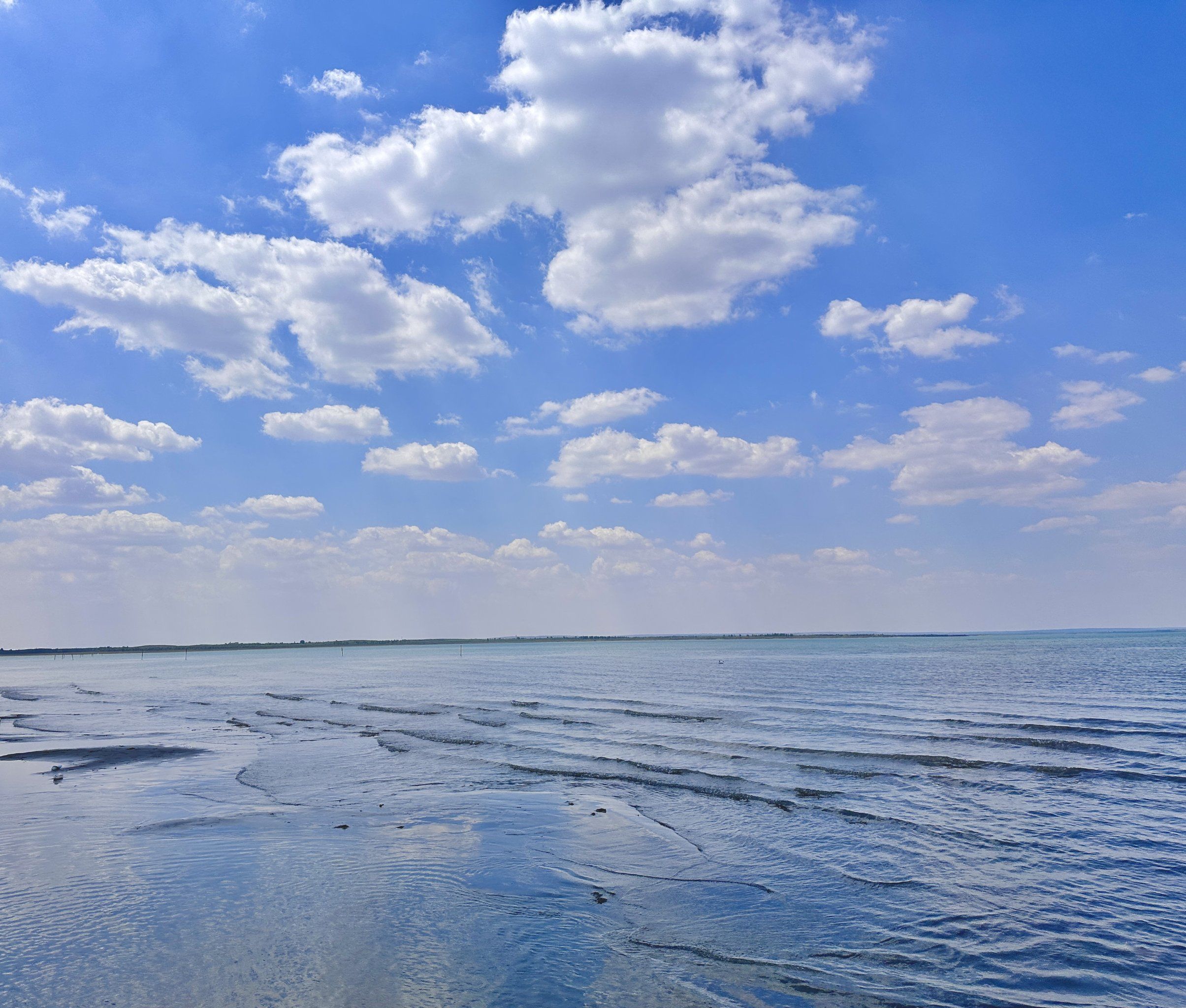 海天相接的美景