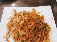 肉丝炒饼-刘妈菜馆(磁器口店)
