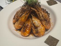 黑白胡味油爆罗氏虾-桂满陇·海市蜃楼·黑金(国金店)