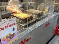 面包甜点陈列柜-咕噜咕噜·章鱼小丸子(广州荔湾领展广场店)