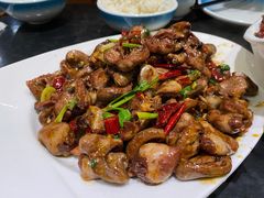 孜然鸡心-晚归月亮湾私家菜(临邑路店)