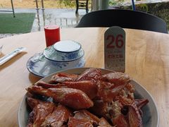 -竹语饭香·原生态农庄·烧鸡·竹筒饭·河鲜(森林海白水寨店)
