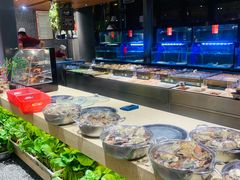 自助调料区-永红源啤酒·烧烤·海鲜·大排档(青特城店)