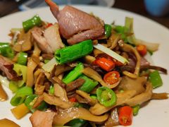 烟笋炒腊肉-向川南·水煮鱼·川菜(和平里店)