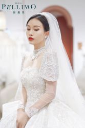 -派丽莫Pellimo原创设计婚纱品牌