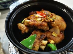 沙姜头抽煎焗猪手-东江海鲜酒家(艺都分店)