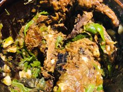 皮蛋青椒擂茄子-费大厨辣椒炒肉(皇庭广场店)