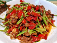 小炒黄牛肉-大城小院饭店(博隆广场虹桥店)