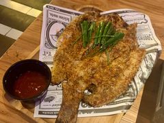 葱香烤鲈鱼-功夫怪兽·烧烤(珠江路店)