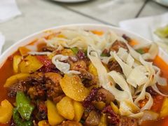 新疆大盘鸡-清真·丝路香妃新疆餐厅