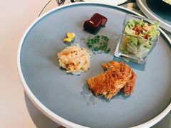 红酒鹅肝葱油饼-广州富力丽思卡尔顿酒店·丽轩·粤菜
