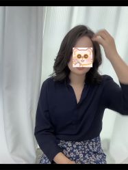 点击看大图 -藤野造型烫发染发