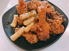 酱油蒜香炸鸡-玛喜达韩国料理·炸串·小吃(苏宁易购店)